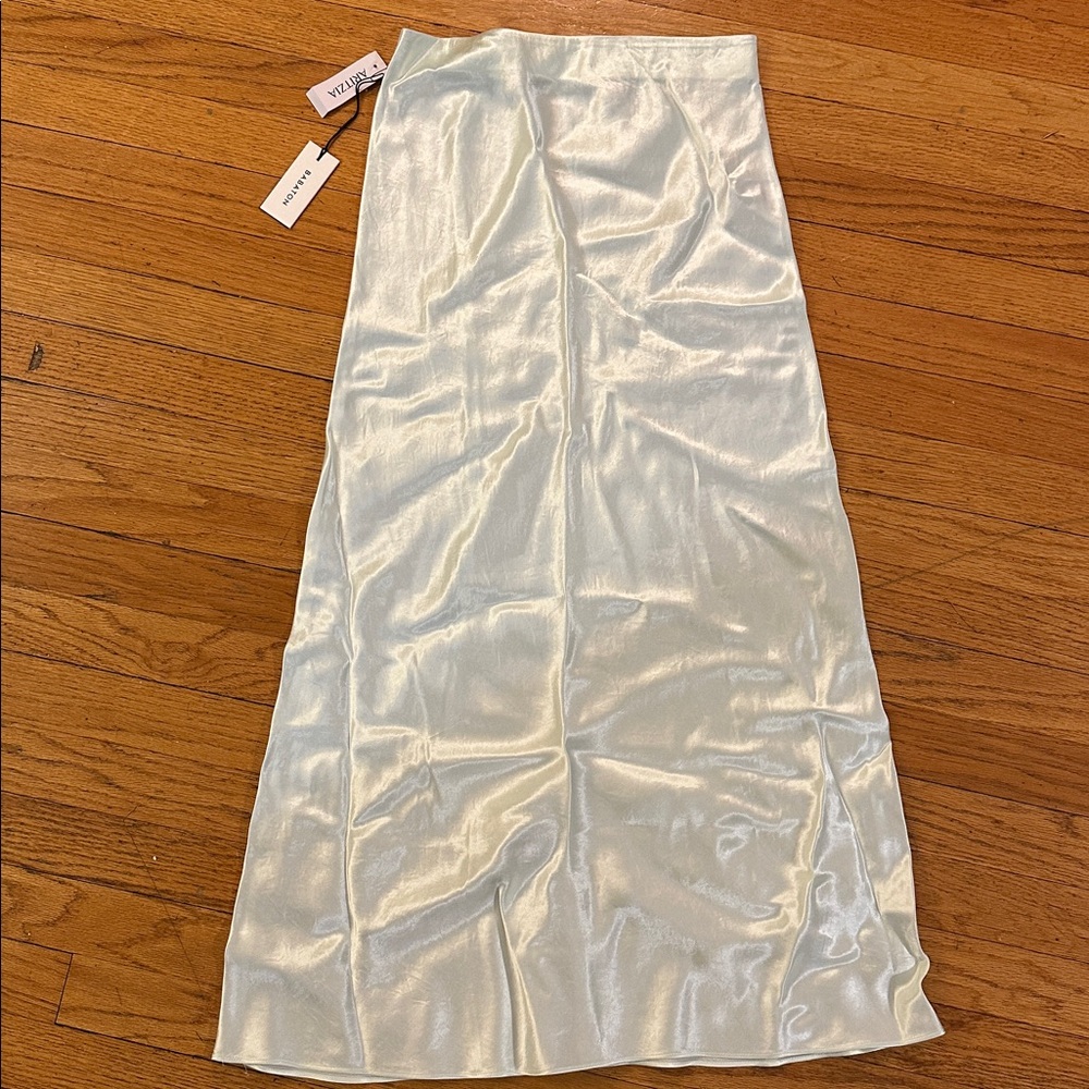 Aritzia Babaton Slip Satin Maxi Skirt